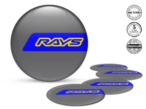Rays Calcomanías en Ruedas Estilo Pegatinas Racing